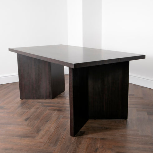Native Home Lifestyle Espresso Walnut Ascot Dining Table With 4 Chairs